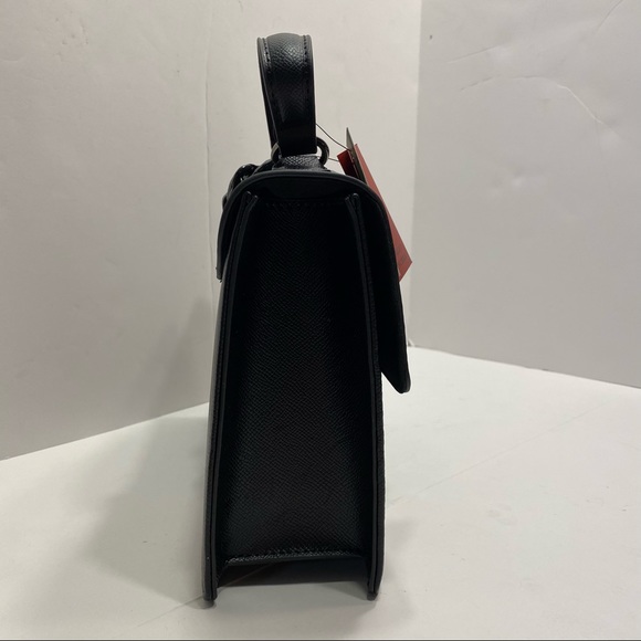 Badgley Mischka Gunmetal Black Studded Crossbody - Picture 4 of 13